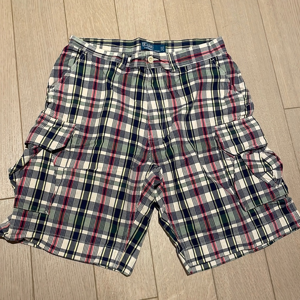 Men’s polo Ralph Lauren car shorts